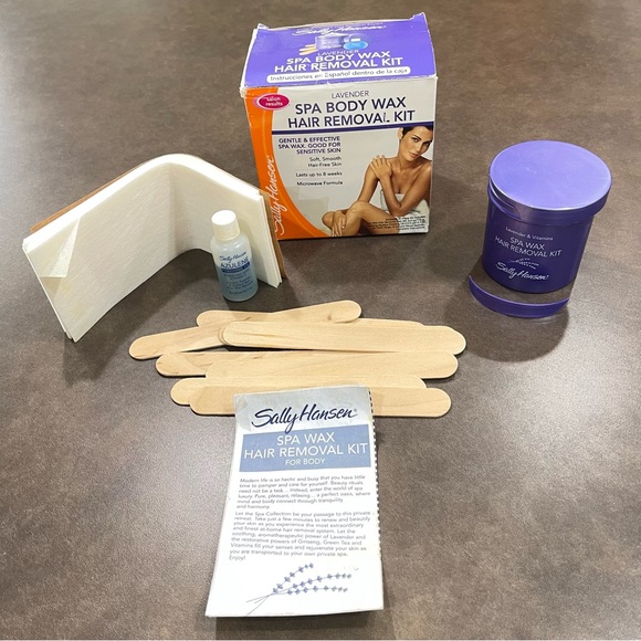 sally hansen Bath & Body Sally Hansen Lavender Spa Wax Kit Lot
